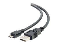 USB Cable - Phone Charging Cable - Kabel USB - USB (M) do Micro-USB Type B (M) - USB 2.0 - 4.6 m - černá
