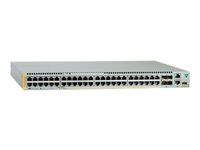 Přepínač - L3 - řízený - 48 x 10/100/1000 (PoE+) + 4 x 1 Gigabit / 10 Gigabit SFP+ - Lze montovat do rozvaděče - PoE+ - s podpora Net.Cover Preferred na 5 let