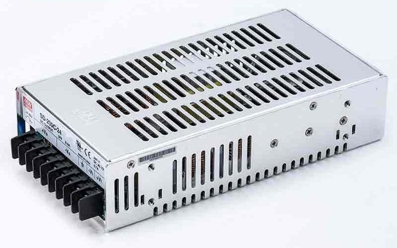MEANWELL SD-200C-24 Měnič DC/DC 36-72V DC na 24V 200W 8,4A