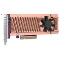 QNAP QM2-2P-384A PCIe SSD dual expansion card M.2