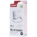 HAMA GaN, Rychlonabíječka, 2x USB-C PD/QC 65W Odn