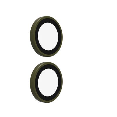 ZAGG Ochranná čočka Premium pro Apple iPhone 17/16/16+ - zelená