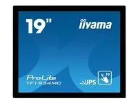 LED monitor - 19" - open frame - dotykový displej - 1280 x 1024 - IPS - 350 cd/m² - 1000:1 - 14 ms - HDMI, VGA, DisplayPort - černá