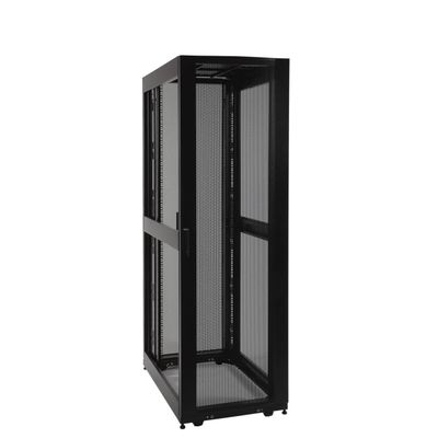 Skříň SmartRack 42U, Š=600mm, Hl=1100mm, serverová skříň, rozšiřitelná, bez bočních panelů