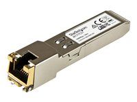 Lifetime Warranty (J8177CST) - Transceiver modul SFP (mini-GBIC) (odpovídá: HP J8177C) - 1GbE - 1000Base-T - RJ-45 / SFP (mini-GBIC) - až 100 m - pro HPE 1810, 1910, 20p 10/100/1000, 2610, 3500, 6200; HPE Aruba 2530, 5406; HPE ProCurve 5304