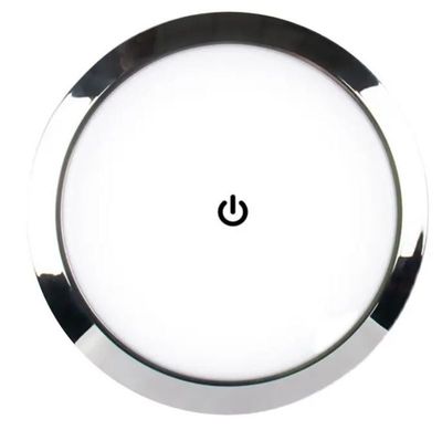 LED podhledové světlo do karavanu s dotykovým vypínačem 12-24V - 7,3cm