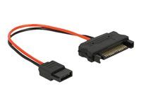 Elektrický kabel - SATA napájení (M) do Slimline SATA power (F) - 10 cm