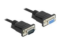 Kabel Seriell D-Sub9 5 m St/Bu mit schma