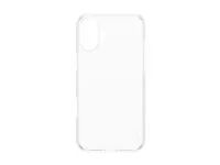 Zadní kryt pro mobilní telefon - termoplastický polyuretan (TPU), polykarbonát (PC), oleofóbní povrch - průhledná - pro Apple iPhone 16 Plus