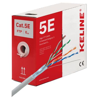 KELINE Kabel FTP (F/UTP) 4x2xAWG24 Cat 5E 305m
