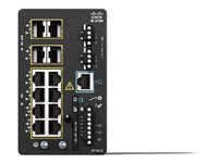 Network Essentials - přepínač - řízený - 8 x 10/100/1000 + 4 x Gigabit SFP (uplink) - lze montovat na konzolu DIN