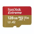 SanDisk Extreme SDXC 128GB 190MB/s V30 + adaptér