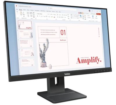 Lenovo ThinkVision/E24-40/23,8"/IPS/FHD/100Hz/6ms/Černá/3R