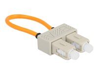 Optical Fiber loopback Adapter SC/OM1