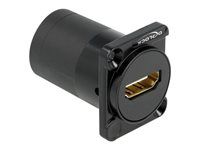 D-Typ Modul HDMI-A Buchse zu Buchse 90°