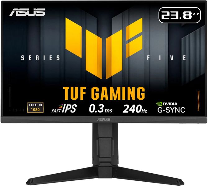 ASUS TUF/VG249QML5A/23,8"/IPS/FHD/240Hz/0,3ms/Černá/3R