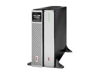 UPS (k montáži na regál) (vysoká hustota) - AC 220/230 V - 1350 watt - 1500 VA - lithium-iontová - RS-232, USB, Ethernet - výstupní konektory: 8 - 4U - 1.83 m kabel - černá se stříbrným předním rámem - s APC UPS Network Management Card