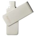 HAMA Uni-C Rotate Pro, USB Kľúč, 128GB, strieborný
