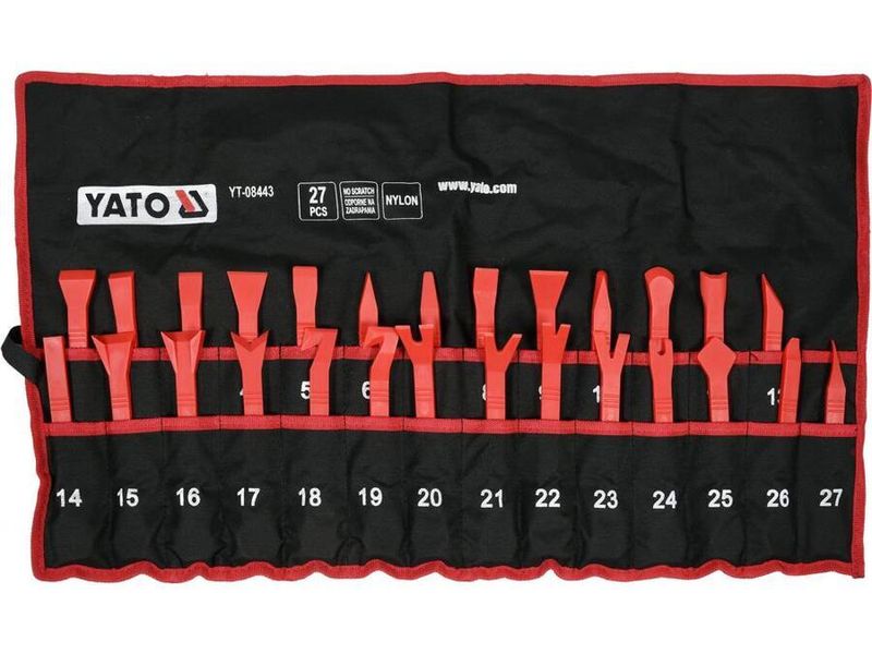 Sada na odstraňování čalounění YATO YT-08443 27ks