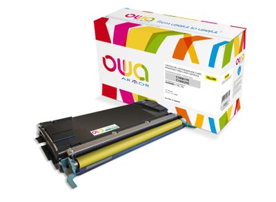 OWA Armor toner kompatibilní s Lexmark C746A1YG, 7000st, žlutá/yellow