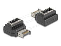 Adapter USB 10 Gbps Type-E Key A male to