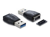 Delock Adapter USB 10 Gbps USB Type-A ma