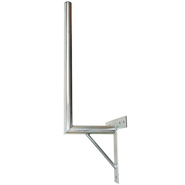 Anténní držák 25 na stěnu se vzpěrou průměr 42mm výška 66cm žár.