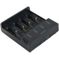 GEMBIRD Ni-MH + Li-ion Fast Battery Charger, černá
