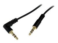3.5mm to Right Angle Stereo Audio Cable - MU1MMSRA