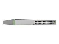 Přepínač - L3 - řízený - 20 x 10/100/1000 (PoE+) + 4 x 100/1000/2.5G/5G (PoE+) + 4 x 1 Gigabit / 10 Gigabit SFP+ - Lze montovat do rozvaděče - PoE+ (370 W)