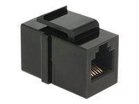 Modul - CAT 3 - RJ-12 - černá