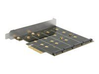 Řadič úložiště (RAID) - 4 Kanál - M.2 Card - RAID RAID 0, 1, 10 - PCIe x4