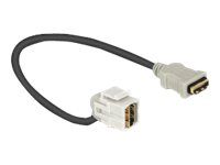 HDMI kabel - HDMI se zdířkami (female) do HDMI se zdířkami (female) - 22 cm