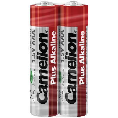 CAMELION Baterie alkalické PLUS AAA 2ks LR03 - fol