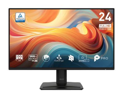 MSI Pro/MP242 E14A/23,8"/IPS/FHD/144Hz/1ms/Černá/3R