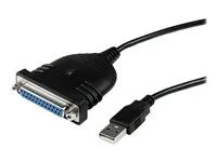 2 Meter USB to IEEE-1284 Printer Cable - USB A to DB25 M/F (ICUSB1284D25) - Paralelní adaptér - USB 2.0 - IEEE 1284