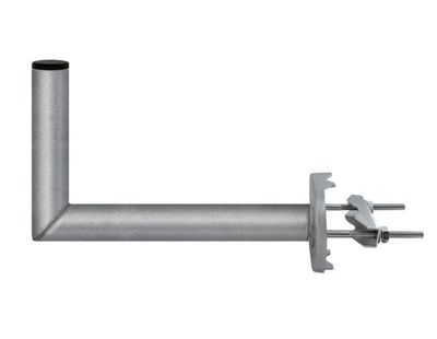 Anténní držák 35 na stožár se třmenem průměr 42mm výška 16cm žár.