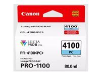 80 ml - foto azurová - originální - závěsný box - inkoustový zásobník - pro imagePROGRAF PRO-1100