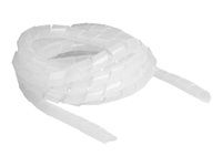 Spirálový obal na kabel - 2 m - průhledná
