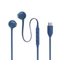 JBL Tune 305 USB-C, Sluchátka, modrá