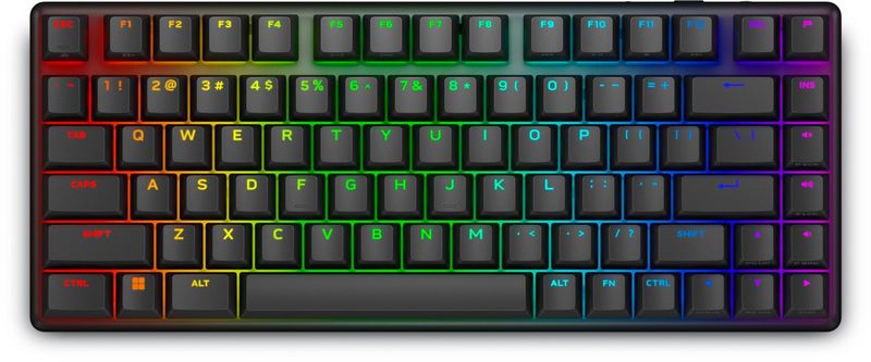 Alienware/Bezdrátová USB + Bluetooth/IE layout/Černá