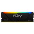 KINGSTON Fury Beast Black RGB 4x16GB DDR4 3200MHz