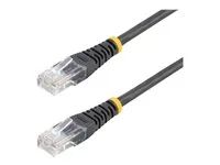 15m Cat5e Black Molded Cat5e Patch Cable - M45PAT15MBK