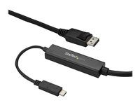 USB-C Male to DP Male (CDP2DPMM3MB) - Externí video adaptér - STM32F072CBU6 - USB-C - DisplayPort - černá