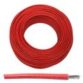 Solární kabel 10mm2, 1500V, červený, 100m