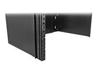 19  Wall Mount Rack 4U foldable black