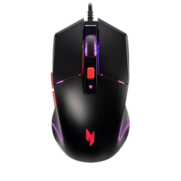 Acer Nitro NMW100/Herní/Optická/Pro praváky/7 200 DPI/Drátové USB-A/Černá