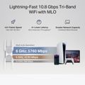 TP-Link RE655BE BE9300 Wi-Fi 7 Range Extender