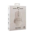WHITE SHARK GM-5016 ECTOR, Herná myš, biela