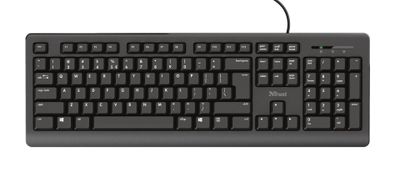 TRUST PRIMO/Drátová USB/HU layout/Černá